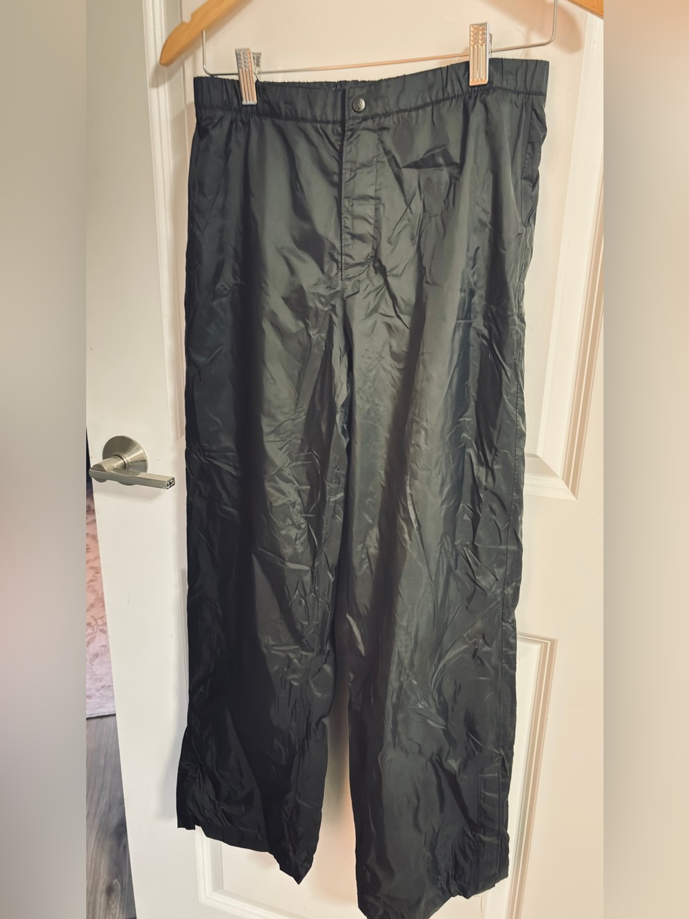 Columbia Black Lightweight Winter Track Pants